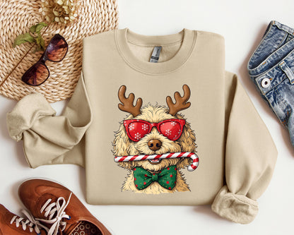 Christmas Goldendoodle Sweatshirt