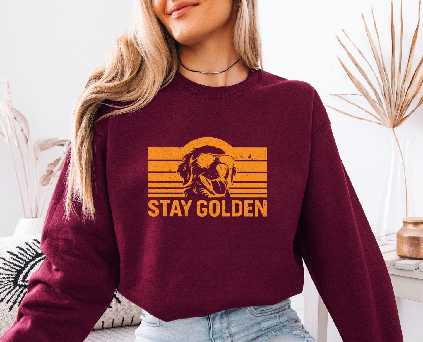 Stay Golden Sweater