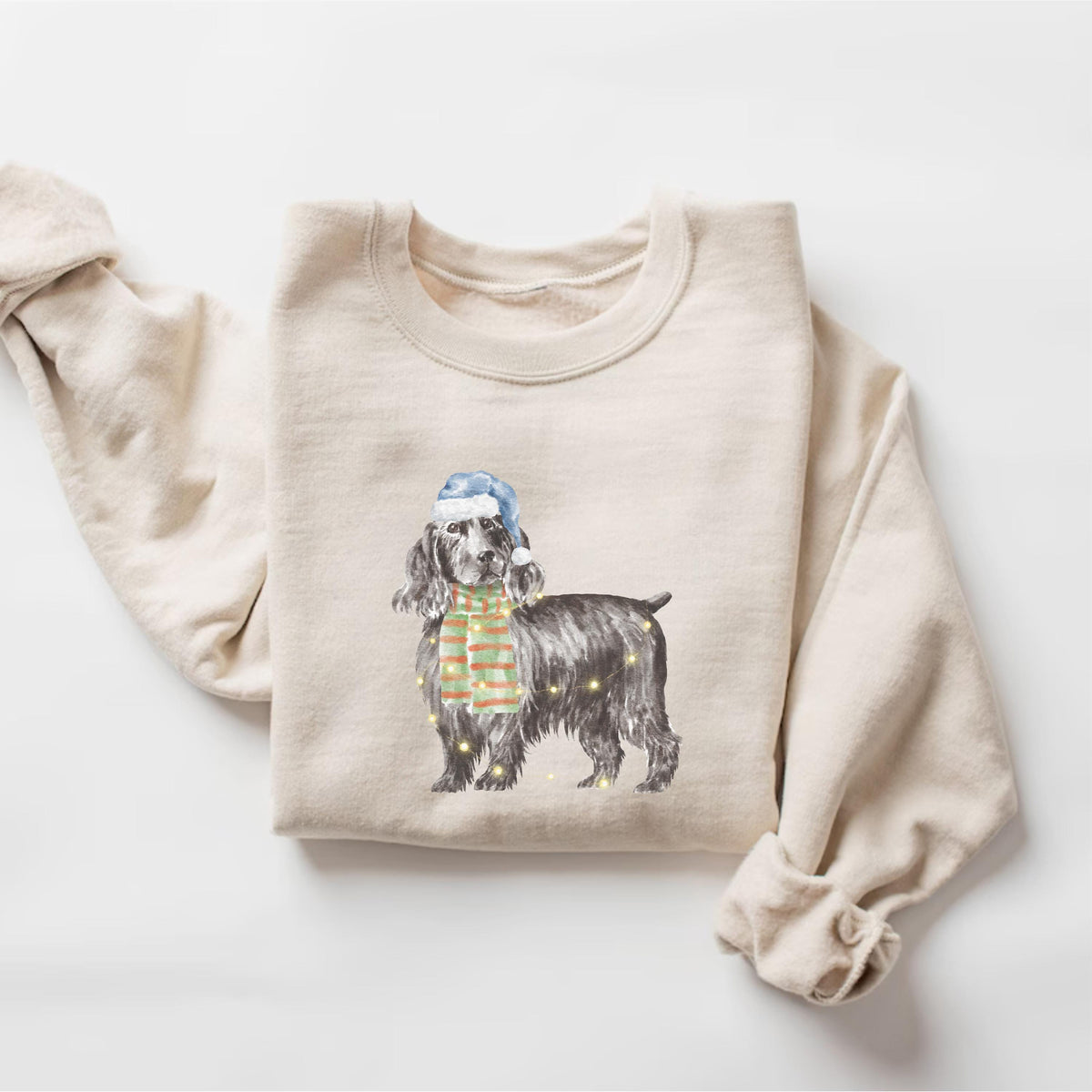 Cocker Spaniel Christmas Sweatshirt