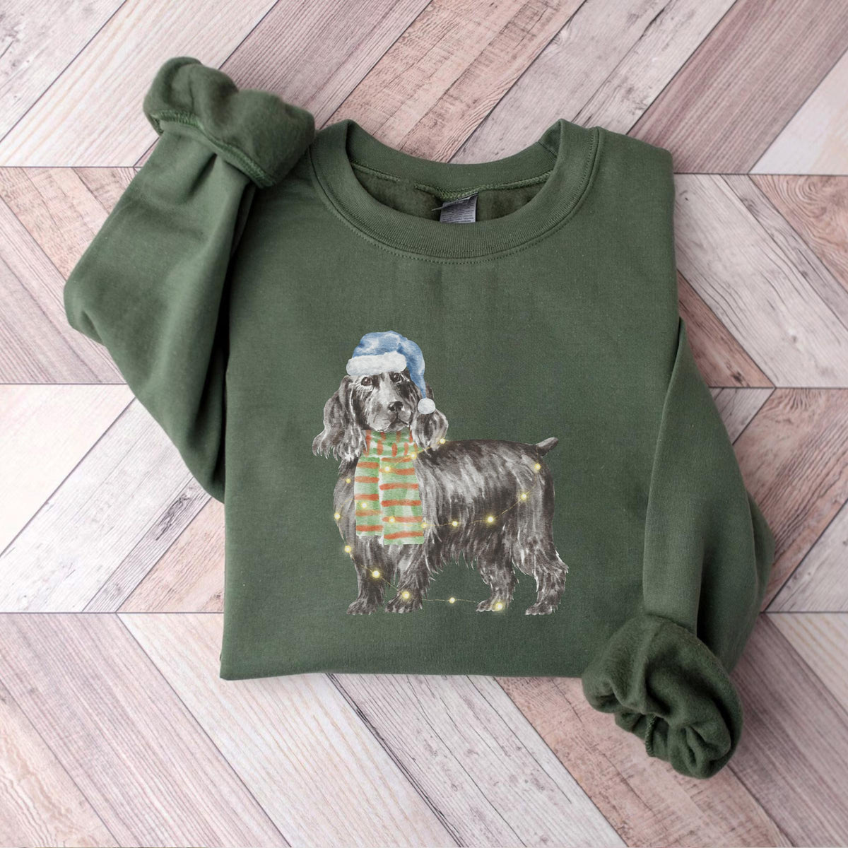 Cocker Spaniel Christmas Sweatshirt