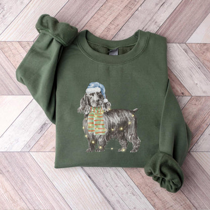 Cocker Spaniel Christmas Sweatshirt