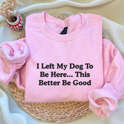 Left My Dog Sweater