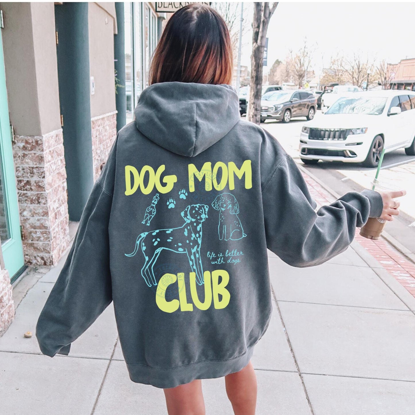 Dog Mom Club Hoodie V12