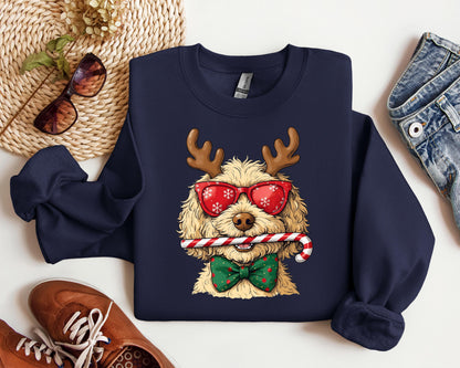 Christmas Goldendoodle Sweatshirt