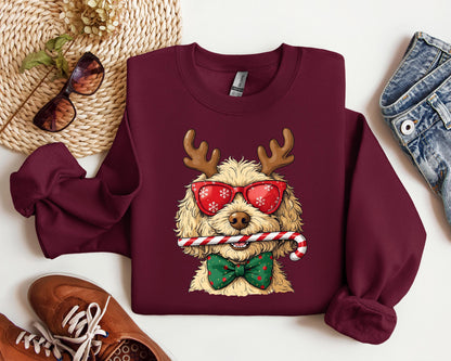 Christmas Goldendoodle Sweatshirt