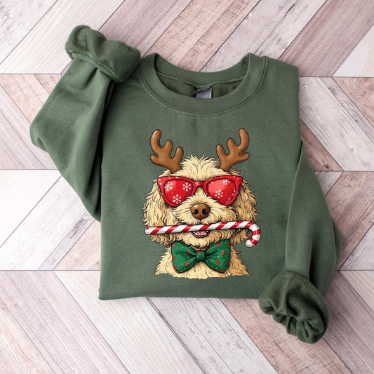 Christmas Goldendoodle Sweatshirt