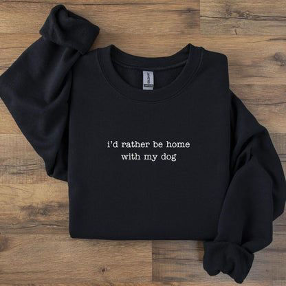 I'd Rather Be Home Sweater New