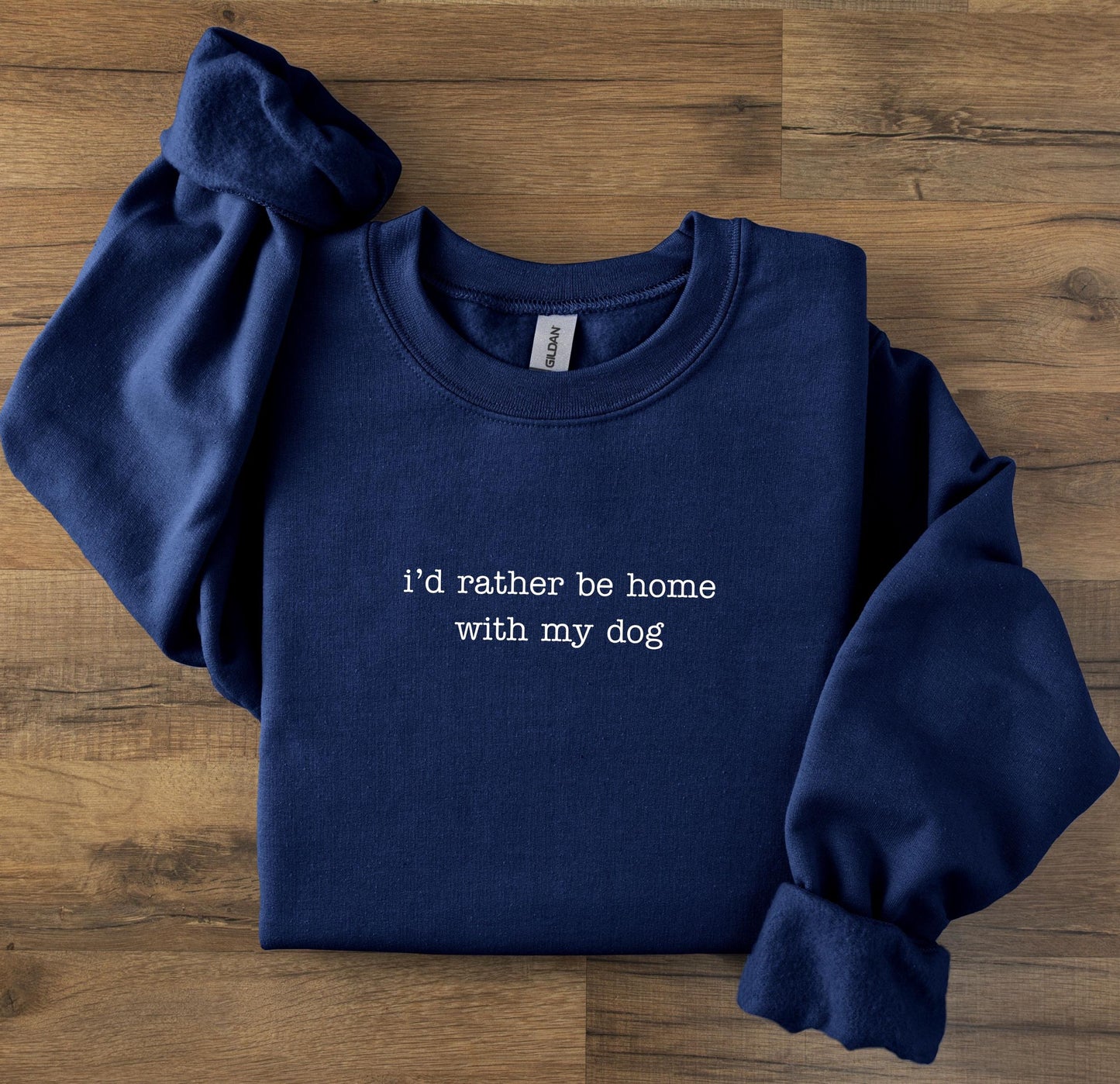 I'd Rather Be Home Sweater New