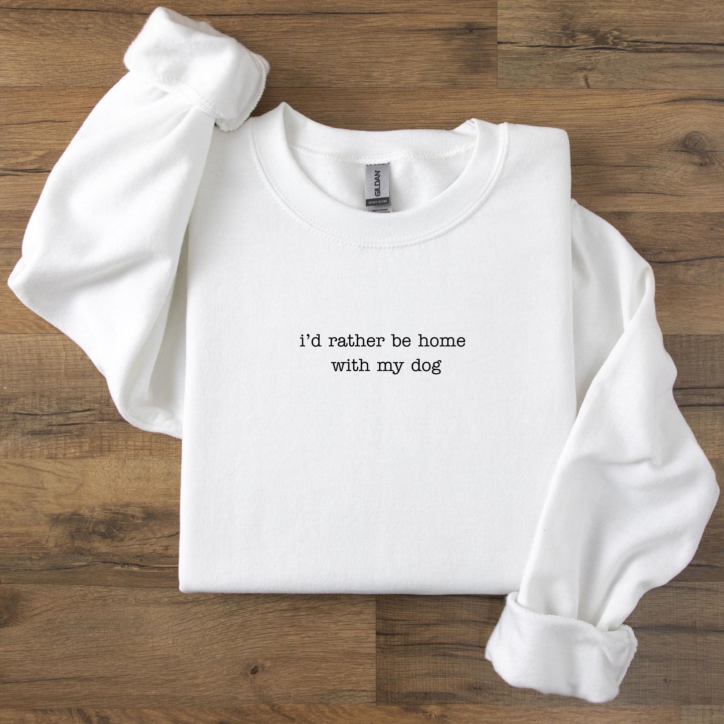 I'd Rather Be Home Sweater New
