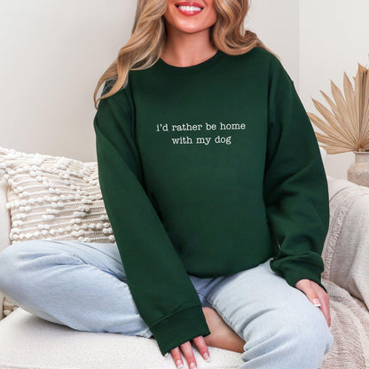 I'd Rather Be Home Sweater New