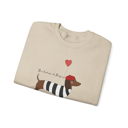You Had Me at Bonjour Sweatshirt