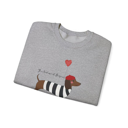 You Had Me at Bonjour Sweatshirt