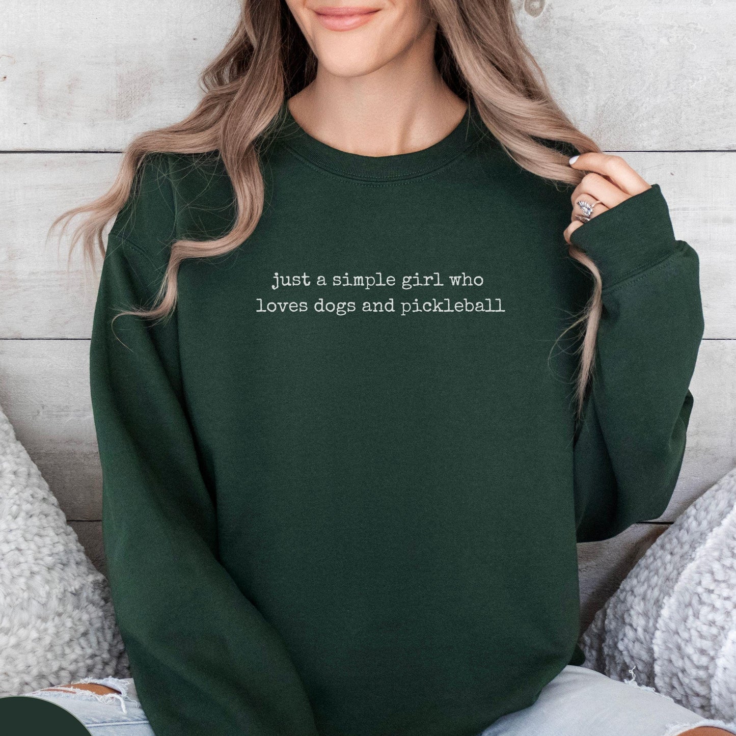 Funny Dog And Pickleball Sweater