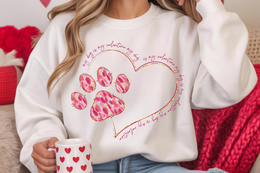 Dog Heart Paw Sweater