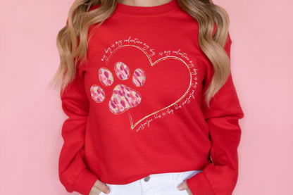 Dog Heart Paw Sweater