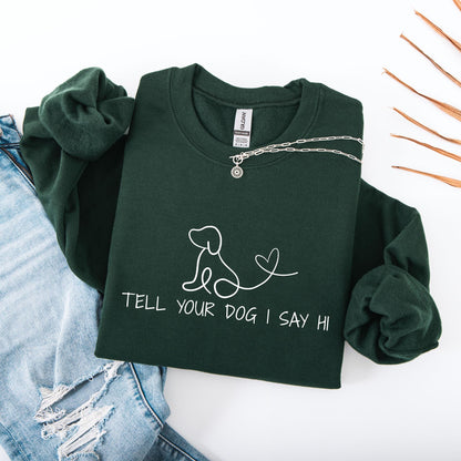 Tell Your Dog Sweater V4