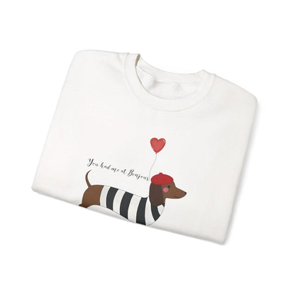 You Had Me at Bonjour Sweatshirt
