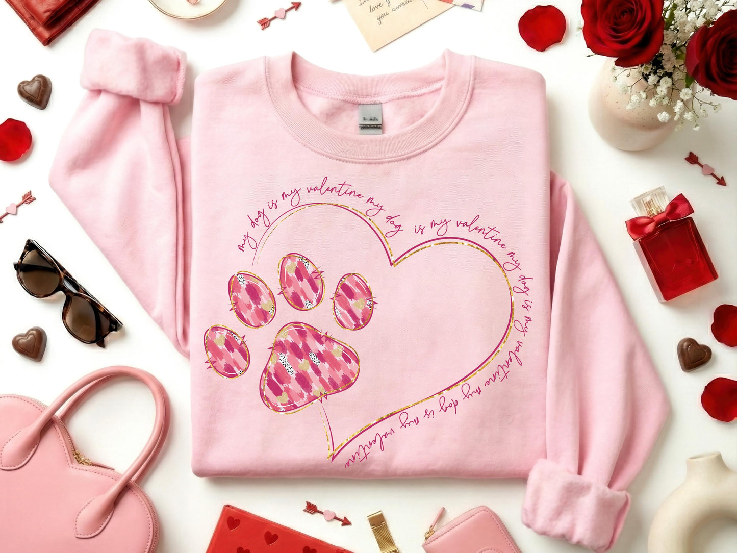 Dog Heart Paw Sweater