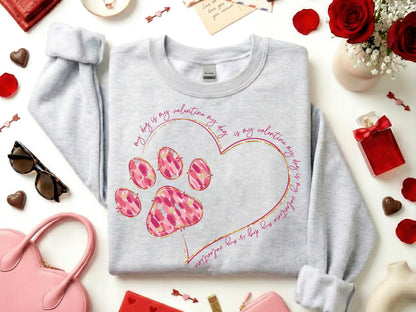 Dog Heart Paw Sweater