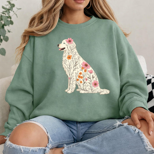 Floral Dog Sweatshirt V3