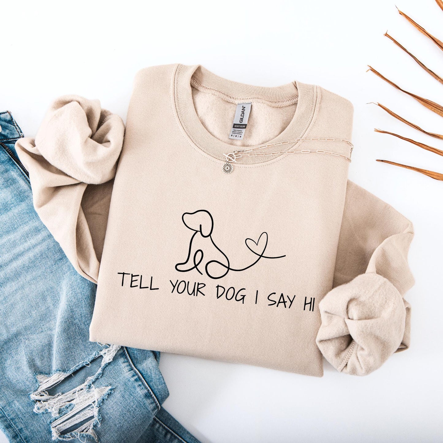 Tell Your Dog Sweater V4