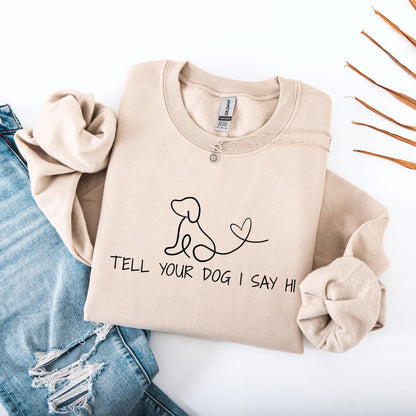 Tell Your Dog Sweater V4