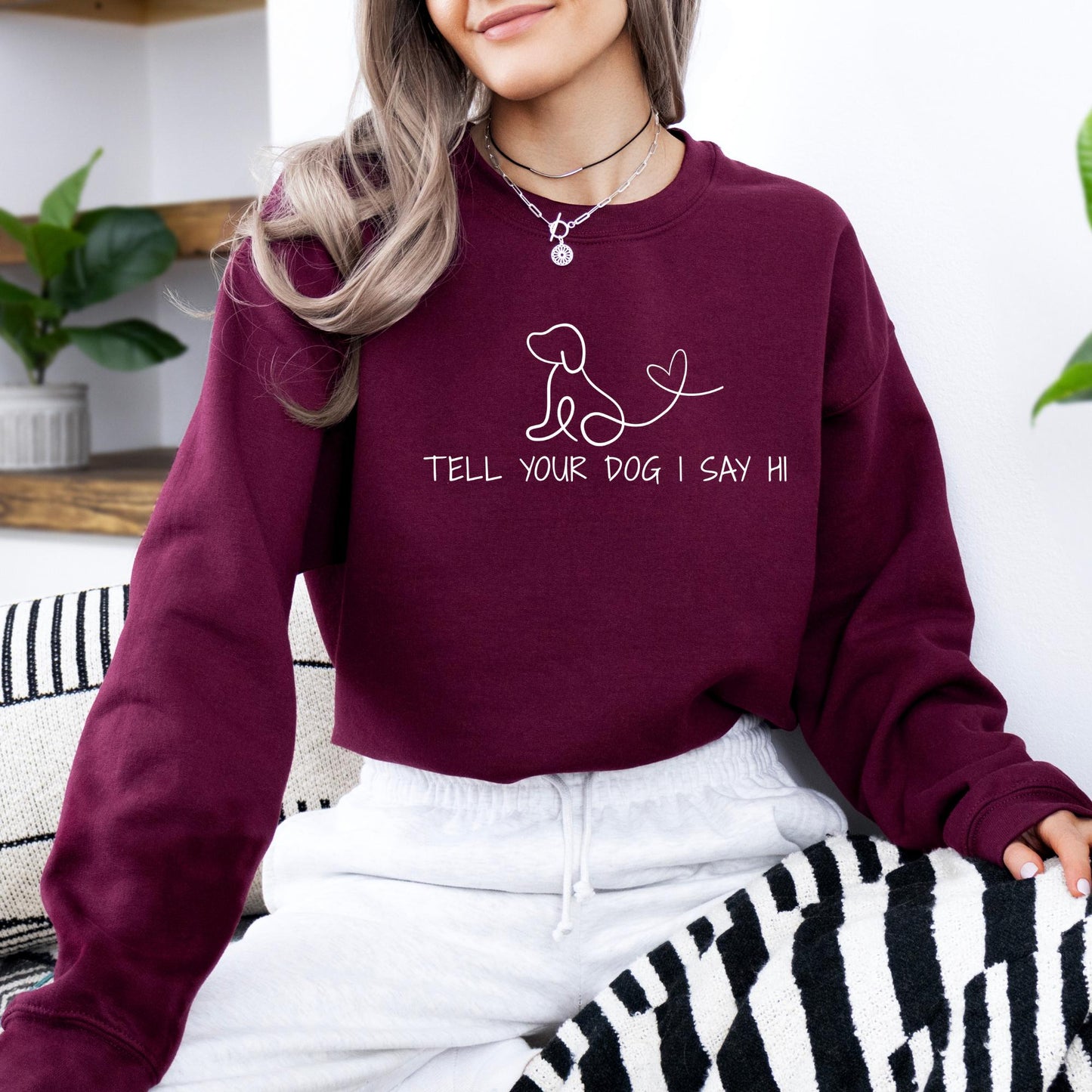 Tell Your Dog Sweater V4