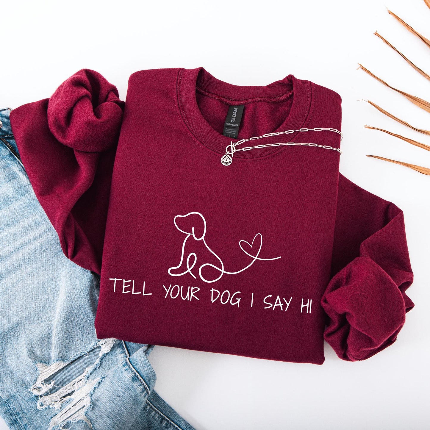 Tell Your Dog Sweater V4