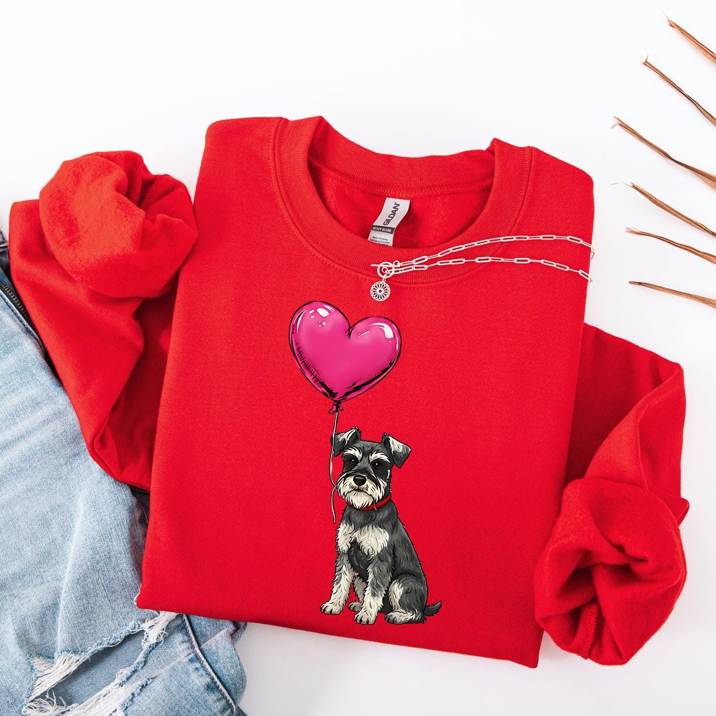 Mini Schnauzer Dog Mom Sweatshirt