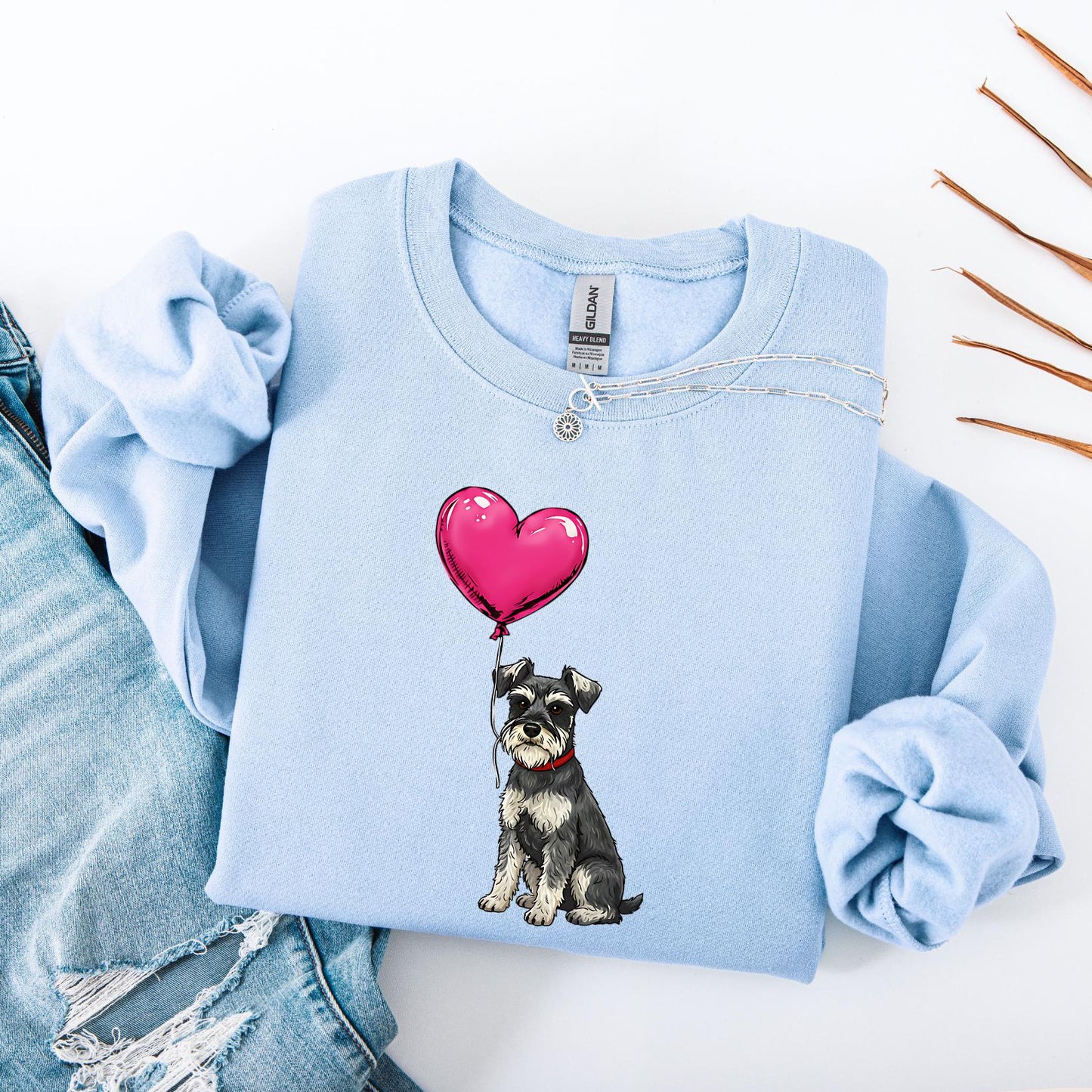 Mini Schnauzer Dog Mom Sweatshirt