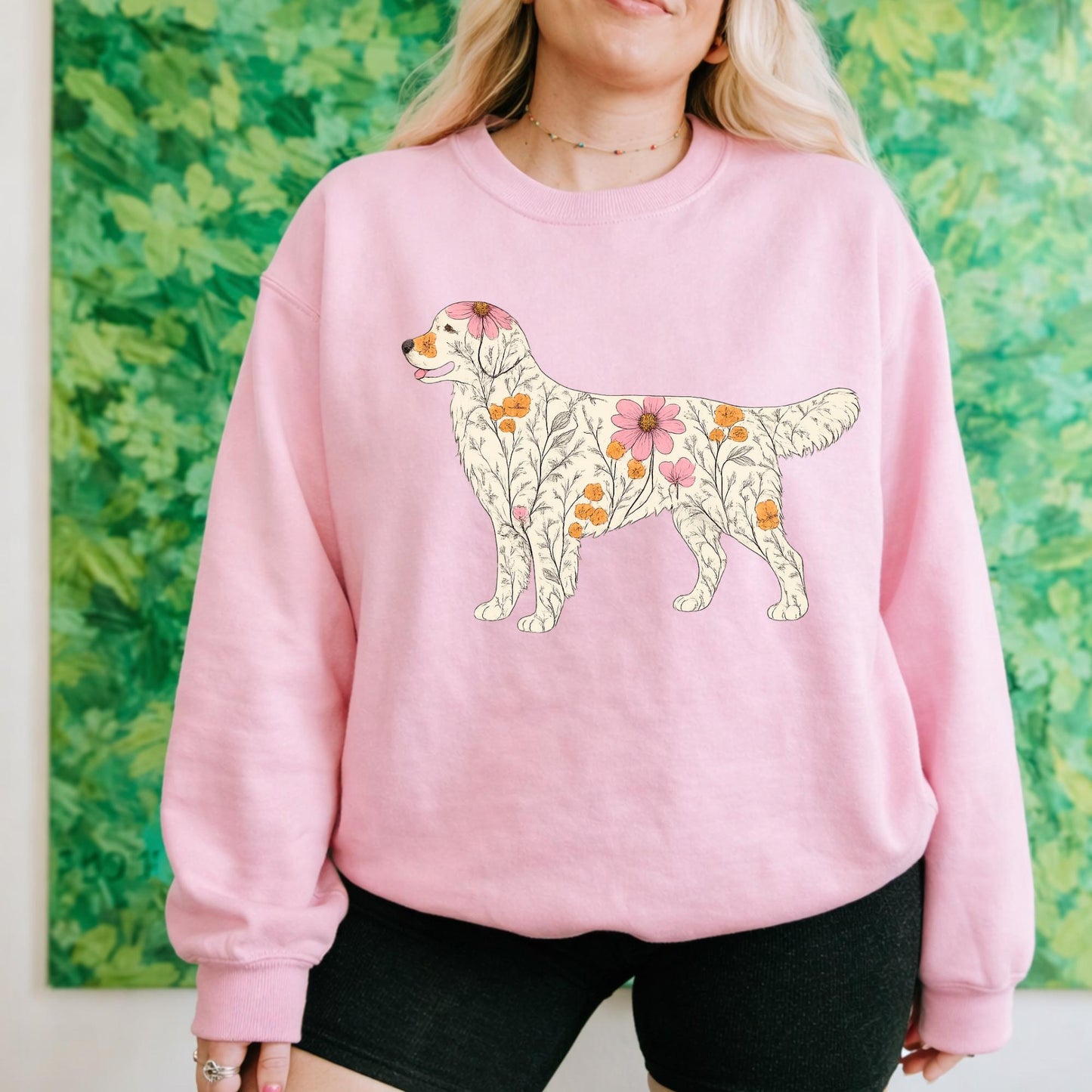 Floral Dog Sweatshirt V3