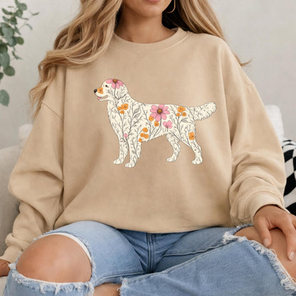 Floral Dog Sweatshirt V3