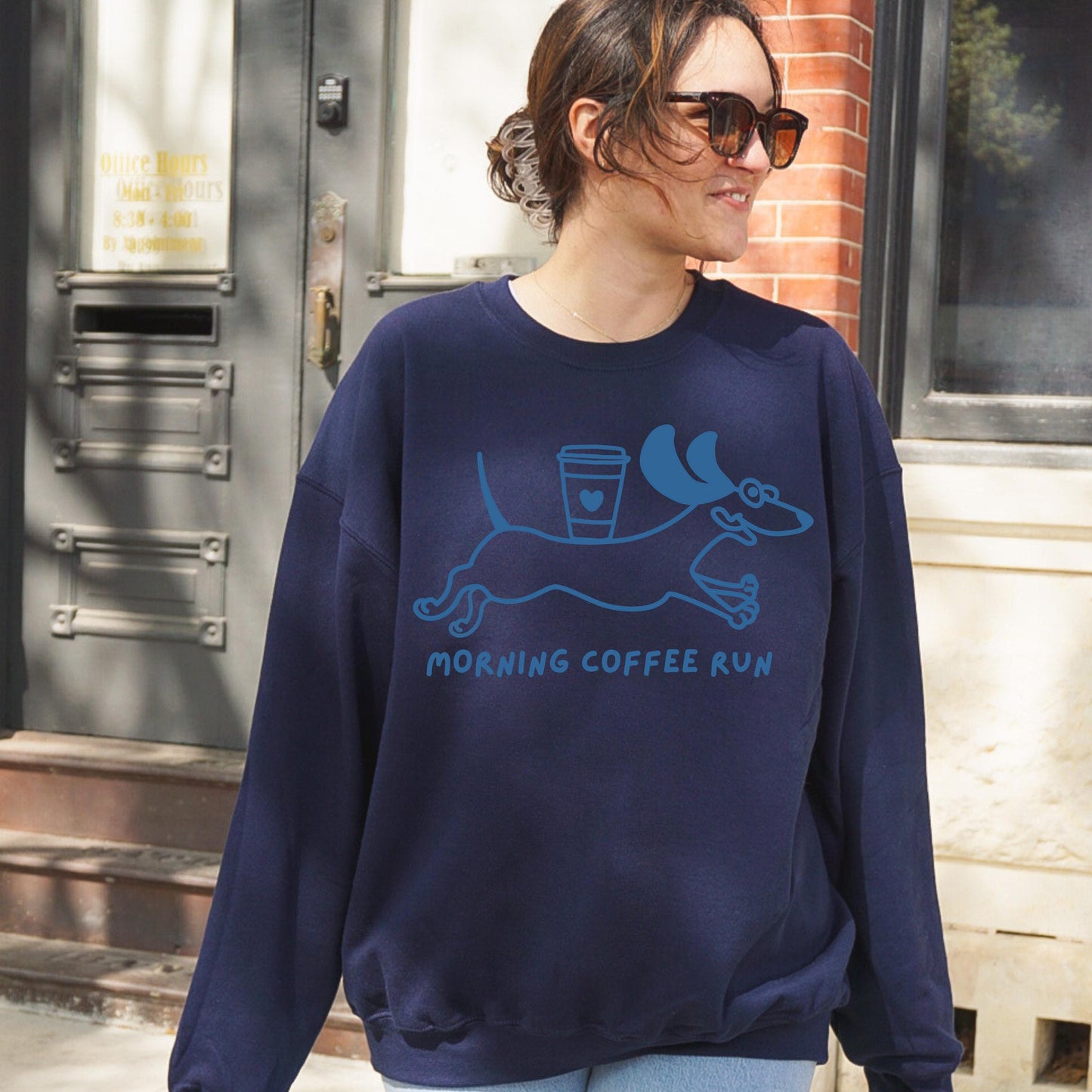Morning Coffee Run Sweater