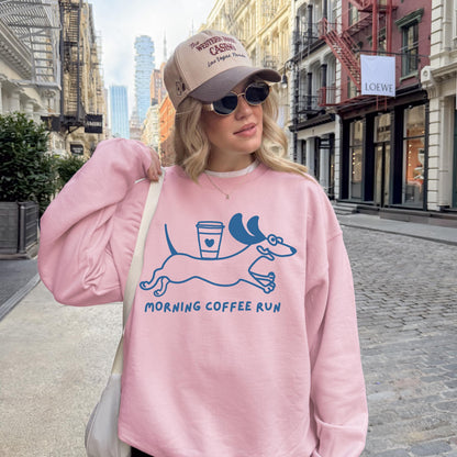 Morning Coffee Run Sweater
