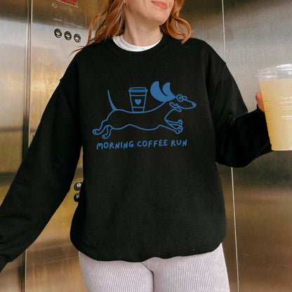 Morning Coffee Run Sweater