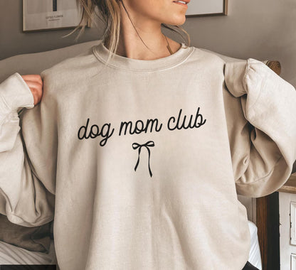 Dog Mom Club Sweater V