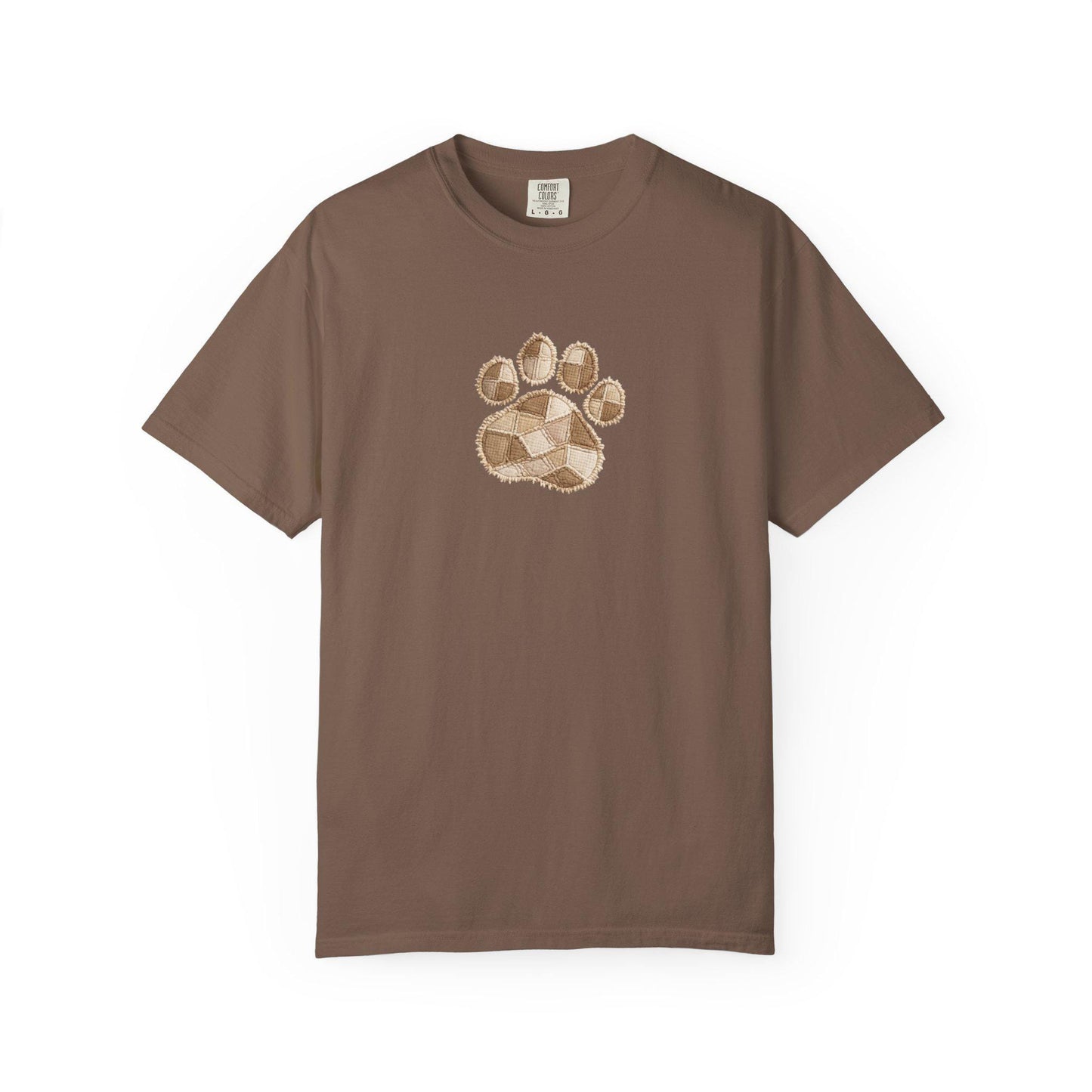 Patchwork Paw Print Tee