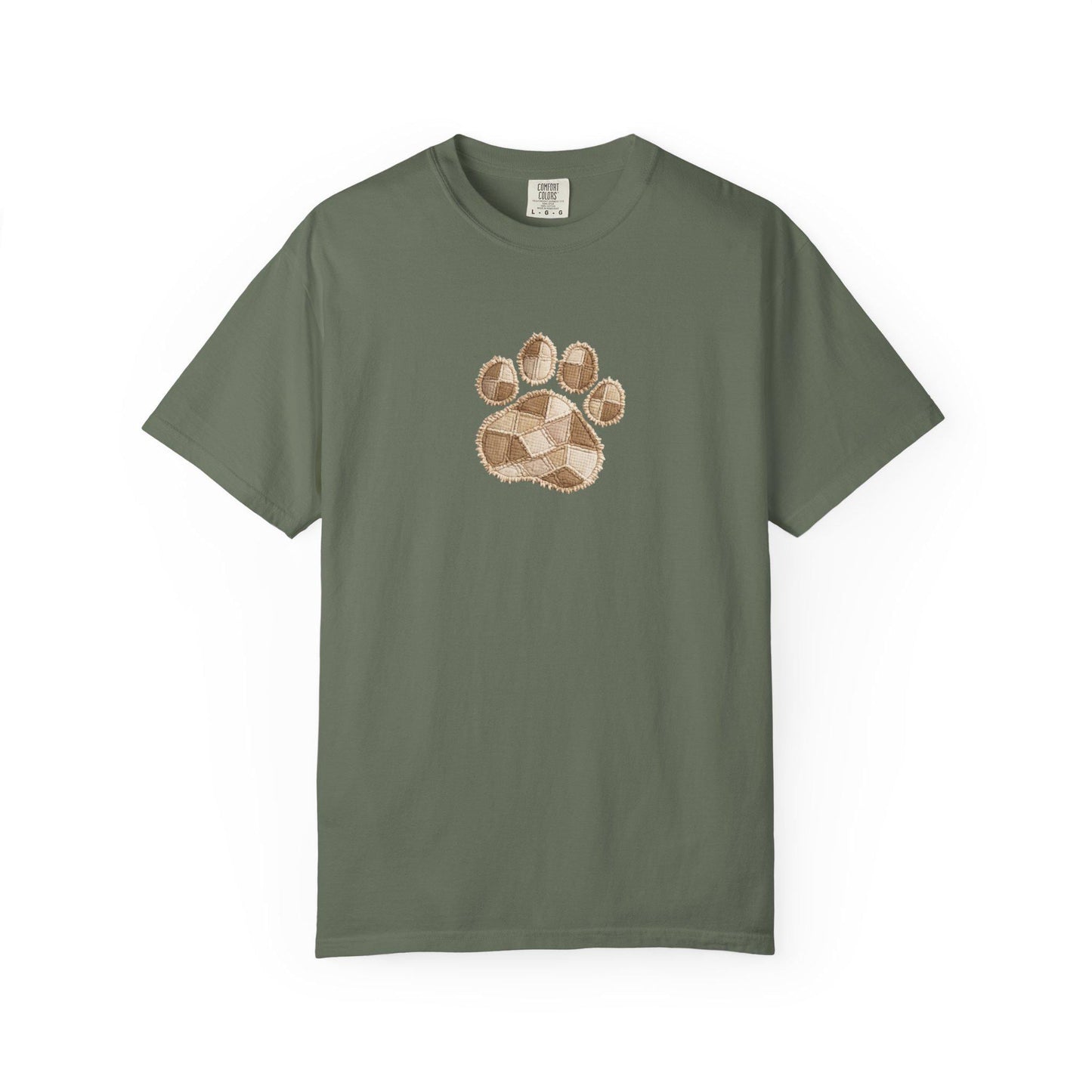 Patchwork Paw Print Tee
