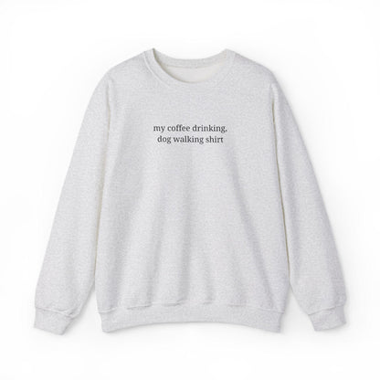 Dog and Coffee Lover Sweatshirt