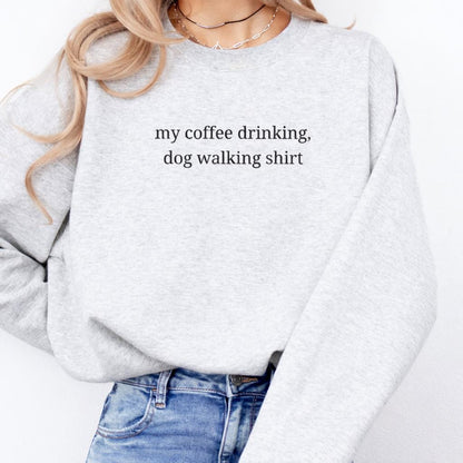 Dog and Coffee Lover Sweatshirt