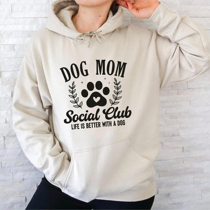 Dog Mom Social Club Hoodie