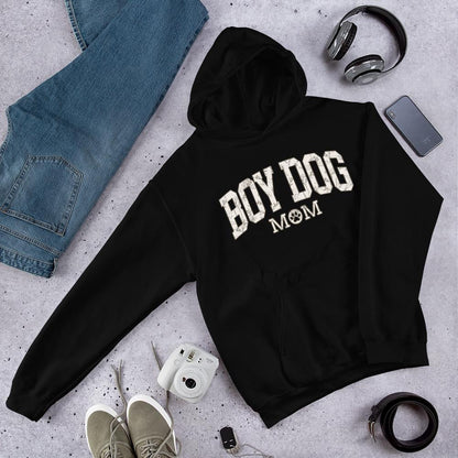 Boy Dog Mom Hoodie