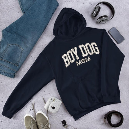 Boy Dog Mom Hoodie