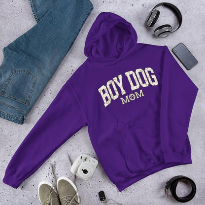 Boy Dog Mom Hoodie