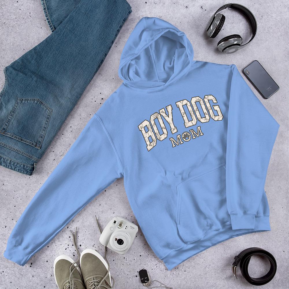 Boy Dog Mom Hoodie