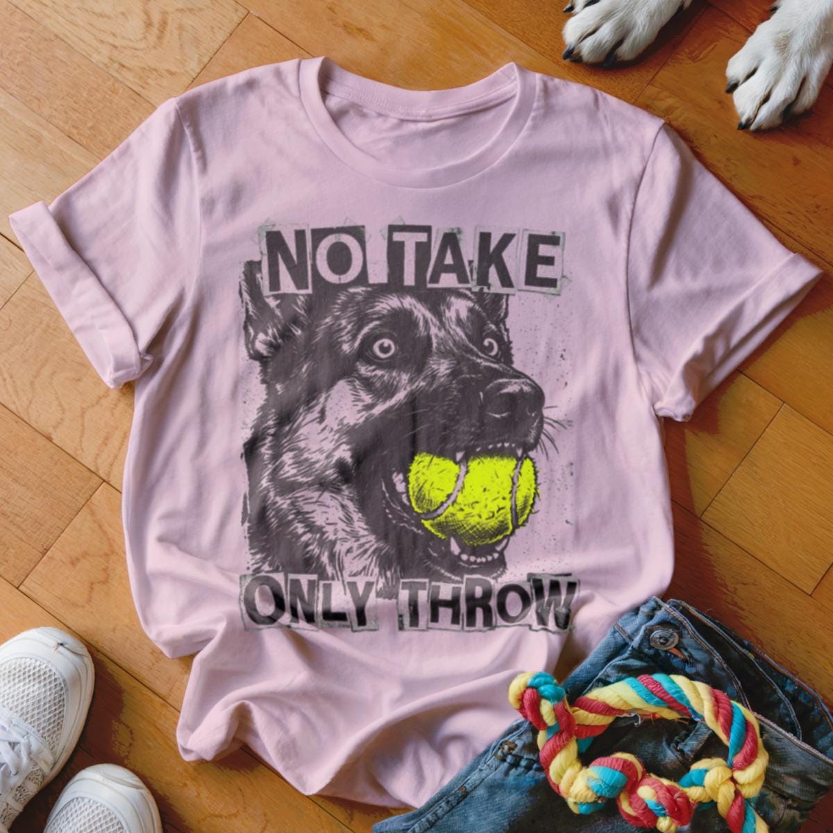 No Take Only Throw T-Shirt