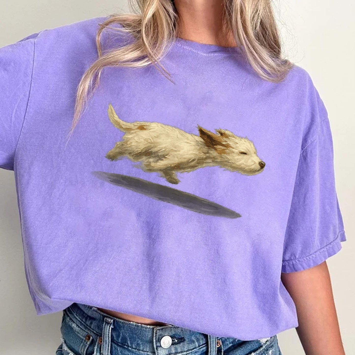 Cute Running Dog Shirt