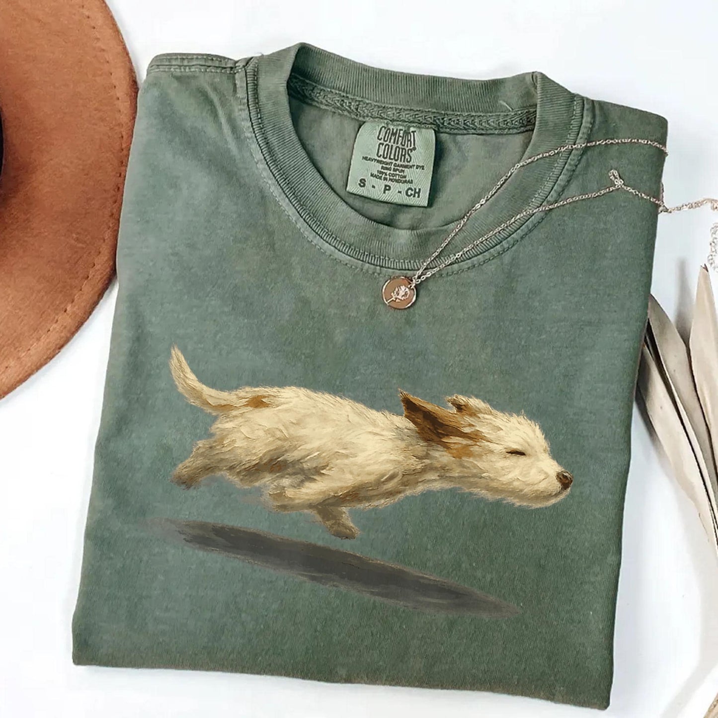 Cute Running Dog Shirt