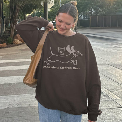 Morning Coffee Run Sweater