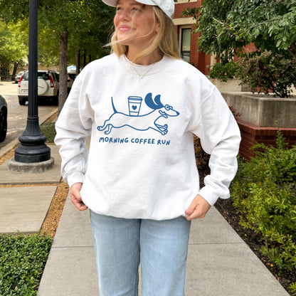 Morning Coffee Run Sweater